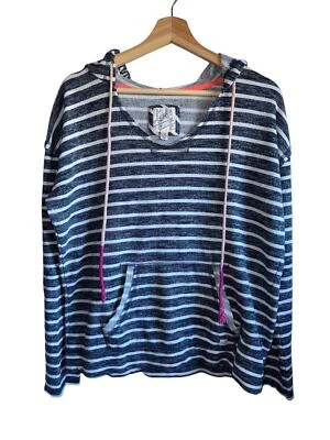 Sudadera con capucha de felpa francesa a rayas Billabong Foto 1 de 4