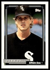 1992 Topps Baseball Card Donn Pall Chicago White Sox #57