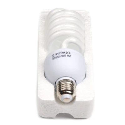 Photography Photo Studio E27 5500K 220V 45W Bulb Daylight Lamp Energy Save - image 1 of 4