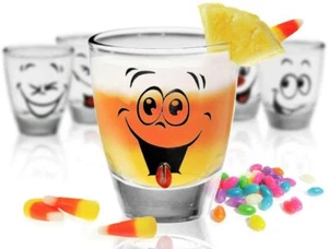6 vasos de licor con motivo copas de tequila licor shots stamper copas de vodkag humor - Imagen 1 de 1