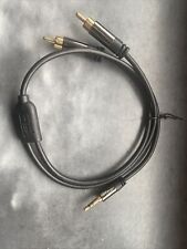 Adabterkabel 3.5 mm Klinke-  2 Cinch Stecker 0,5 m und 2m lang