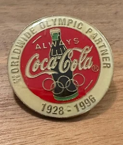 Atlanta 1996 Coca-Cola Olympic Partner 1928-1996 Olympic Pin - Picture 1 of 1