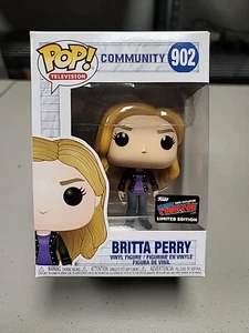 Televisión Funko Pop Figura exclusiva de la comunidad Britta Perry 2019 en NYCC - Imagen 1 de 6
