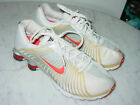 2007 Womens Nike Air Shox Experience White/Max Orange Running Shoes! Size 8.5