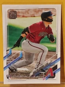 Daulton Varsho Topps 2021 Series 1 #10 Arizona Diamondbacks RC Rookie Card - Picture 1 of 2