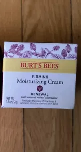 Burt's Bees Straffende Feuchtigkeitscreme Erneuerung Reduziert Linien Falten 1,8oz 51g - Bild 1 von 6