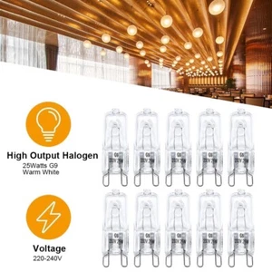 10pcs 220V Filament Lamp G9 Replace LED Bulb New Crystal Lamp Refrigerators - Picture 1 of 13