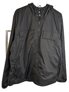 Old Navy, Men's, Mesh Lined Rain Jacket, Black, size XL - Picture 1 of 5