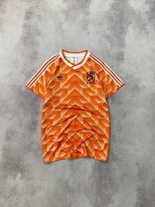Vintage Adidas KNVB Netherlands 90S Rework Football Shirt Soccer Jersey Size M - Picture 1 of 11