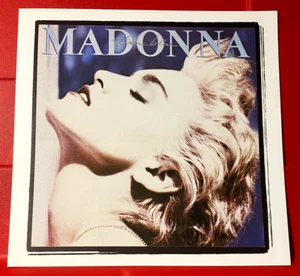 Madonna True Blue Album Cover Art PICTURE / PRINT 6.5" x 6.5" - Picture 1 of 3