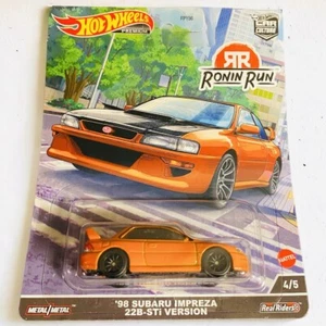 '98 Subaru Impreza 22B-STi Hot Wheels Car Culture Ronin Run - Picture 1 of 4