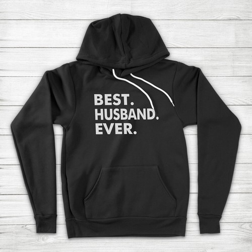 VALENTINO Miglior marito di sempre anniversario di matrimonio papà regalo festa del papà maglione con cappuccio Hubby
