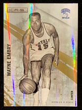 2010-11 Panini Rookies & Stars Wayne Embry #103 Gold Holofoil /199 !!!  ROYALS