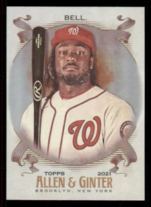 2021 Topps Allen and Ginter Silver Parallel #5 Josh Bell - Picture 1 of 2