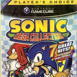 Sonic Mega Collection Nintendo GameCube 7 Greatest Hits in 1 (2002) - Picture 1 of 5