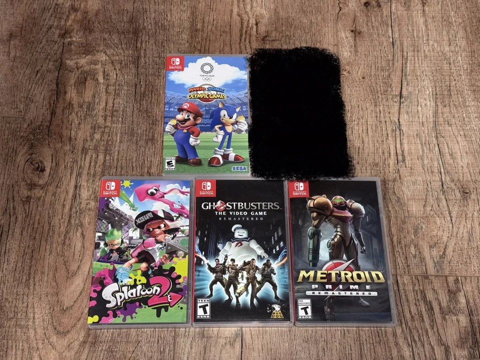 Pacote de jogos sortidos para Nintendo Switch 5 jogos (Mario Metroid Donkey etc) - Imagem 1 de 1