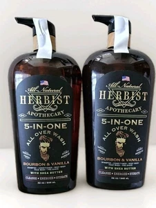 2pz All Natural Erbist Farmacia Borbone e Vaniglia 5 in One Lavaggio Tutto il Corpo - Foto 1 di 1