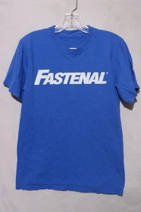 Fastenal Blue Crew Member Unisex T-shirt Adult Size Small - Picture 1 of 3