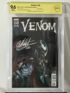 VENOM #150 7/17 CBCS 9.6 ¡INCENTIVO MINORISTA! SS GABRIELLE DELL OTTO ¡FIRMADO!! - Imagen 1 de 3