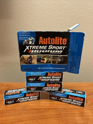 Paquete de 4 bujías Autolite XS4164 X-Treme Sport Iridium Power Sport Foto 1 de 4