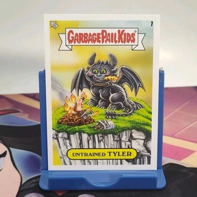 2022 Topps Garbage Pail Kids Book Worms Untrained Tyler Gross Adaptations #7 - Image 1 of 3