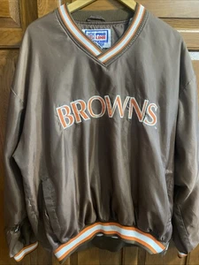 Chaqueta Pull Over Vintage Starter Para Hombres XL Cleveland Browns Años 90 Línea Pro por NFL - Imagen 1 de 8