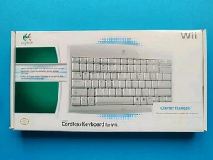 Clavier Pour Nintendo Wii 2008 Neuf Scellé Clavier Français Cordless Keyboard  - Photo 1/2