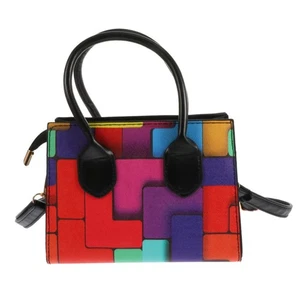 Daily Clashing Color Handbag for Shoulder Outdoor Practical Shoulder Bag - Picture 1 of 17