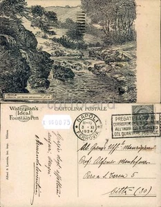 PUBBLICITA' PENNA WATERMANN-NAPOLI-B96-75 - Bild 1 von 1