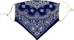 Auliné Collection Bandana Filter Pocket Adjustable Washable Reusable Face Mask - Picture 1 of 23