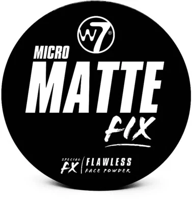 W7 Micro Matte Fix Special FX Flawless Face Powder - Various Shades - Image 1 of 4