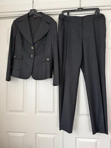 Neu Escada Elements anthrazitgrau Wolle & Kaschmir Anzug Jacke & Hose Gr. 40 (10) - Bild 1 von 23