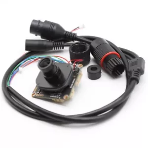 Módulo de cámara de red HD 8MP Blacklight AI Audio IP CCTV placa CMOS + lente de micrófono - Imagen 1 de 6