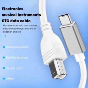 Przewód do drukarki typu C na USB 2.0 elektroniczny kabel organowy do Casio |YAMAHA|MacBook