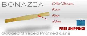 BONAZZA 50 pieces Bassoon Cane GOUGED SHAPED PROFILED PREMIUM QUALITY - Picture 1 of 5