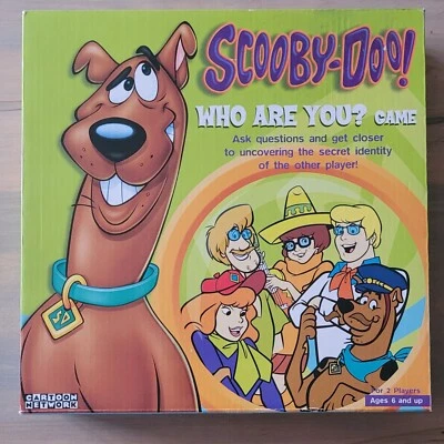 Brand New Cartoon Network Scooby-Doo "WHO ARE YOU?" Family Board Game PRESSMAN - Image 1 of 4