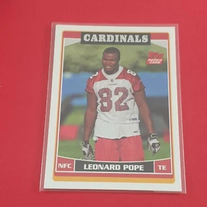 2006 Topps Leonard Pope Rookie Card - Arizona Cardinals - Picture 1 of 1