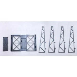 Miller Engineering ~ Roadside Billboard Sign Support Only ~ Plastic Kit ~ 2705 - Picture 1 of 1