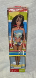 2002 Barbie Rio de Janeiro TERESA Puppe 56886 Badeanzug Strand Mattel 56886 Vintage - Bild 1 von 10