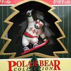 Coca Cola Company Brand Ornament Snowboarding  Polar Bear Collection - 1996 
