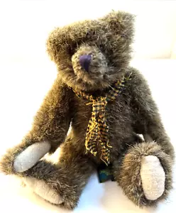 1992 Mary Meyer The Green Mountain Jointed Teddy Bear Carol Carini - Picture 1 of 8