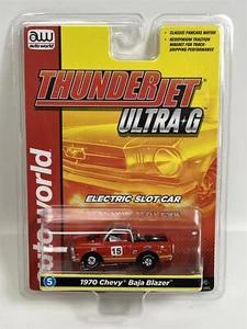 1970 Chevy Baja Blazer Red Thunderjet Ultra G HO Slot Car Auto World SC367-5 - Picture 1 of 8