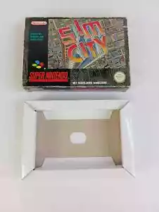 Box Sim City Super Nintendo SNES HOL - Foto 1 di 8