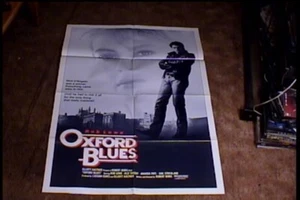 OXFORD BLUES ORIGINAL MOVIE POSTER 1984  ROBE LOWE  - Picture 1 of 1