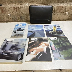 BMW E90 3 Series Saloon Owner Manual Service Book Complete + - Picture 1 of 9