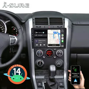 Android 14 CarPaly Stereo Radio For Suzuki Grand Vitara 2005-2014 GPS WIFI 2+32G - Picture 1 of 15