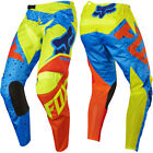 Fox Racing Enfants Jeunesse Motocross 180 Pantalon Nirv Jaune/Bleu Quad Vélo