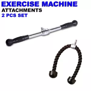 Accesorios de gimnasio FMTX manija de máquina accesorios tirar prensa abajo barra de tríceps - Imagen 1 de 1
