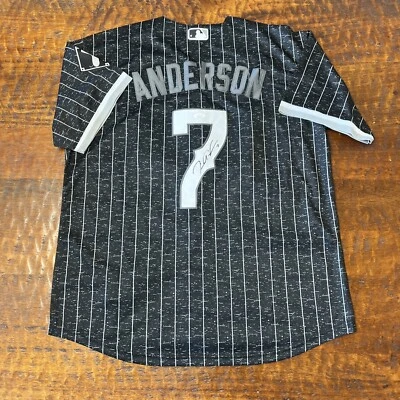 Tim Anderson Signed Chicago White Sox Jersey JSA Coa Autographed - Image 1 of 4