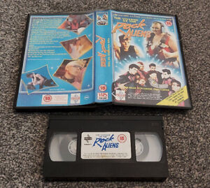 THE VOYAGE OF THE ROCK ALIENS TOM NOLAN BIG BOX EX RENTAL PAL VHS VIDEO